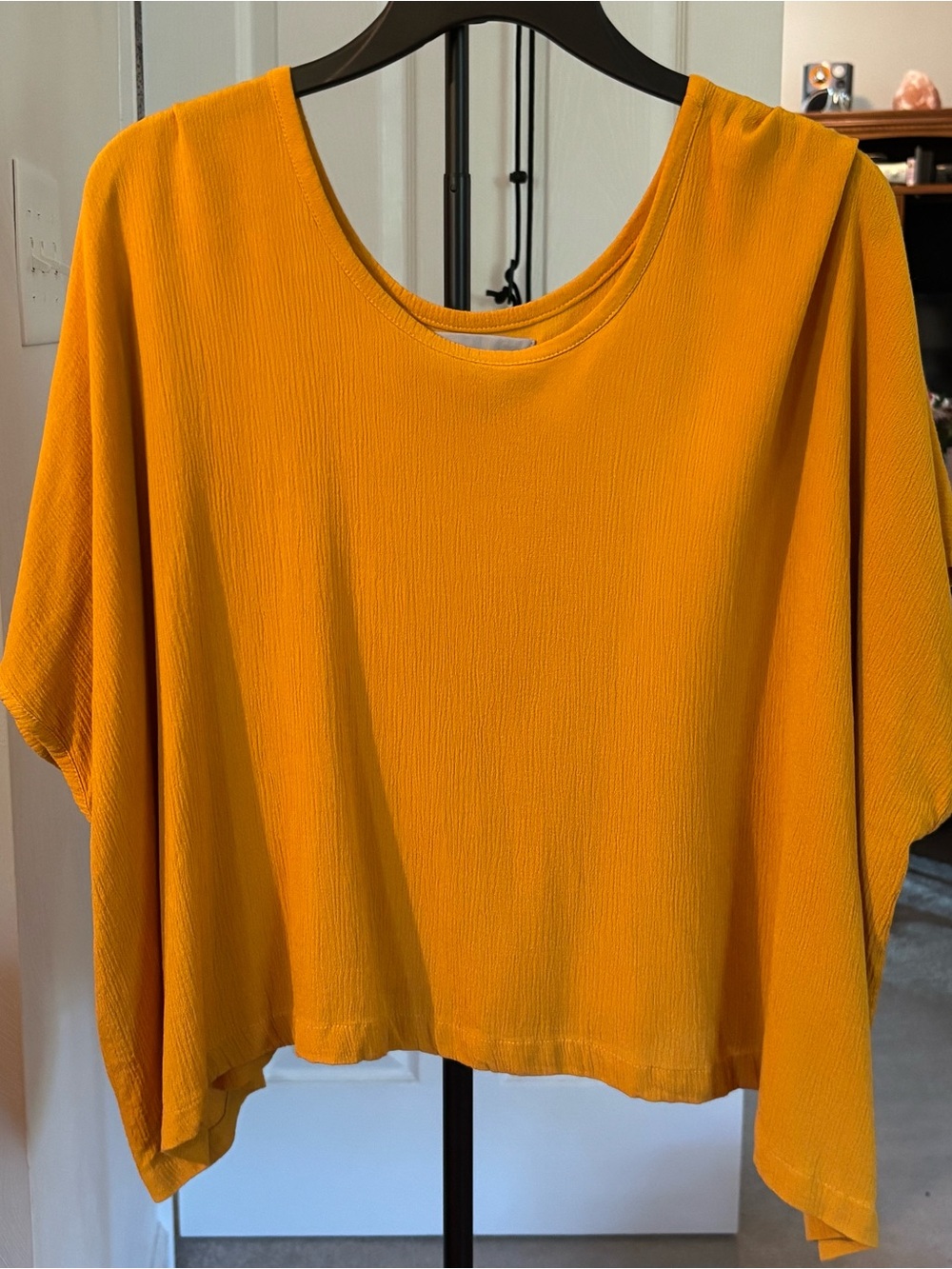 Tonlé Mustard Relaxed Tunic Top